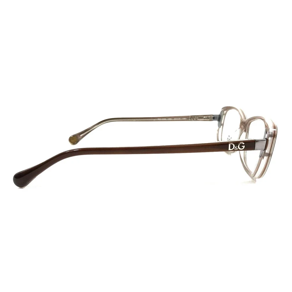 Dolce & Gabbana Eyeglasses Frames DG1226 1981 Brown Clear Rectangle 50-16-135